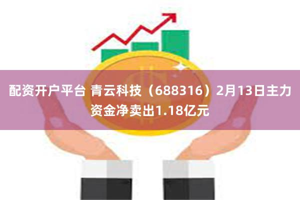 配资开户平台 青云科技（688316）2月13日主力资金净卖出1.18亿元